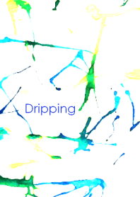 Dripping colors