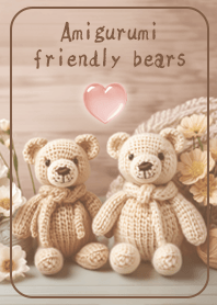 Hand-knitted friendly bears 01_2