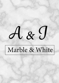 A&I-Marble&White-Initial
