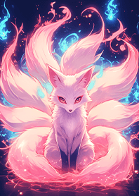 紅火焰九尾狐王❤️