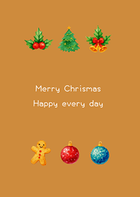 素敵なクリスマス小さなこと(キャラメル色)