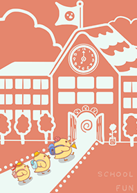 Yellow Duck School fun-Red Orange (Gr5)