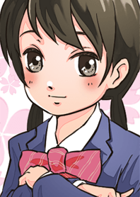 学校と制服の日常会話