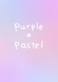 cute purple pastel