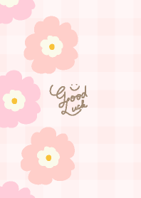 Checkered Flower Left27 from Japan