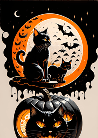 halloween cat 65E80B