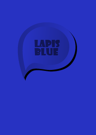Lapis Blue Button