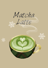 Matcha Latte, Christmas, Tartan Winter 3