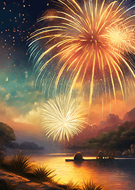 Beautiful Fireworks Theme#135