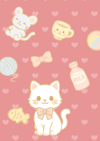 White cat and accessories LP JP