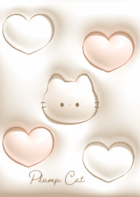 beige ふんわりなネコとハート05_1