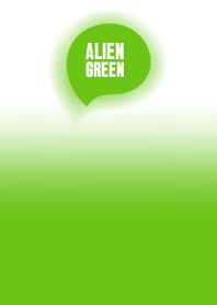 Alien Green & White Theme
