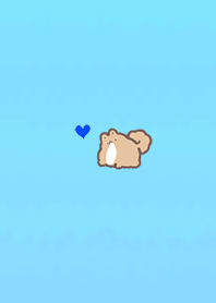 Dog happiness heart 20005