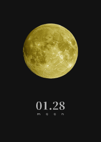 Moon - January 28th - Black