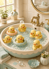 Glossy_Clay_Sink_Ducklings