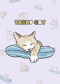 creamtabby2 - light purple