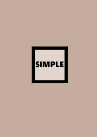 Adult cute simple beige and black.