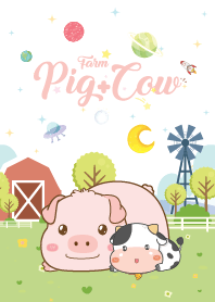Pig&Cow Farm Kawaii