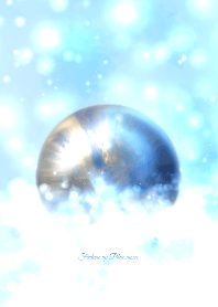 Fortune up Blue moon in the sea of light