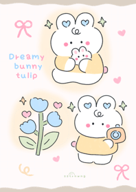 Dreamy bunny tulip  :)