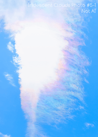 Iridescent Clouds Photo #5-1 Not AI