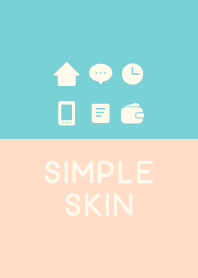 SIMPLE SKIN LIGHT BLUE & PINK