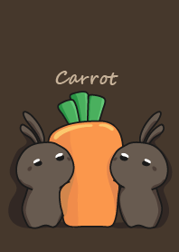 rabbit staring -165 - carrot