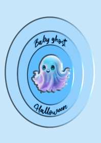 Baby ghost Halloween (blue)