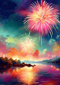 Beautiful Fireworks Theme#259