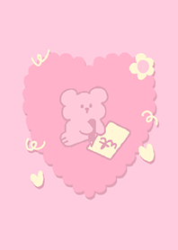 Pink pinky bear