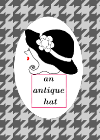 an antique hat 1(Black &Red version)