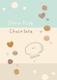 simple jellyfish chocolate beige.