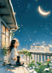 Girl and the Moon V.2