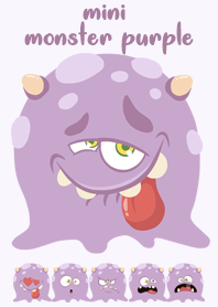 mini monster purple