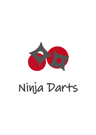 Minimalistic Ninja Dart Smudge