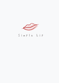 simple lip black