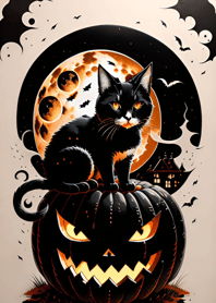 halloween cat 021f68