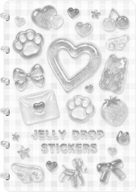 JELLY DROP STICKERS -  CF-22