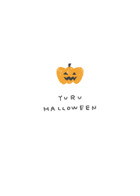 YURU HALLOWEEN/pumpkin(white)