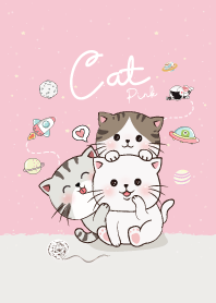 Cat Lover Pink.
