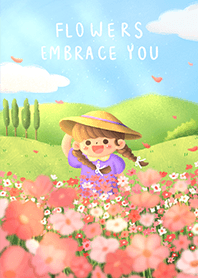 Flowers embrace you: sunrise