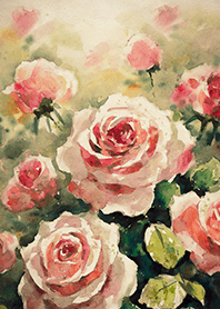 薔薇(バラ)の花の着せかえ(R4114)