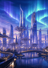 Aurora Neon Dream City