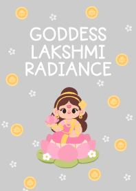 Goddess Lakshmi Radiance (gray)