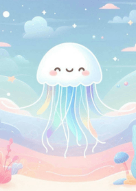 Cute and beautiful jellyfish n.2