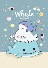 เจ้าวาฬน่ารัก & แมวน้ำกับฉลาม : ฟ้าบลู