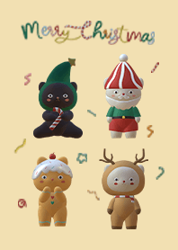 Merry Christmas cats