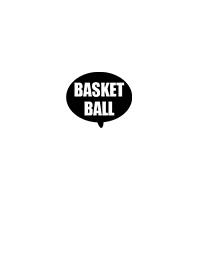 BASKETBALL white.