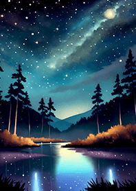 Calm night scene/955