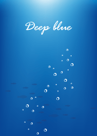 Deep blue.